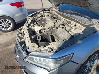 2016 Acura TLX with VIN 19UUB1F38GA002104, listed as a IAAI auction lot 41998966 with 124,159 mi miles. Bid and sale history available at carsss.com. Image 17.