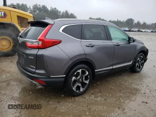 2019 Honda CR-V Touring with VIN 2HKRW2H98KH630729, listed as a Copart auction lot 43032655 with 114,105 mi miles and Salvage Title. Bid and sale history available at carsss.com. Image 3.