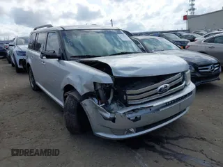 2011 Ford Flex SE with VIN 2FMGK5BC6BBD28887, listed as a IAAI auction lot 41726722 with 139,000 mi miles. Bid and sale history available at carsss.com. Image 1.