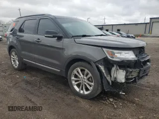 2018 Ford Explorer XLT with VIN 1FM5K7D85JGB05288, listed as a Copart auction lot 51078305 with 71,720 mi miles and Non Repairable. Bid and sale history available at DreamBid. Image 4.