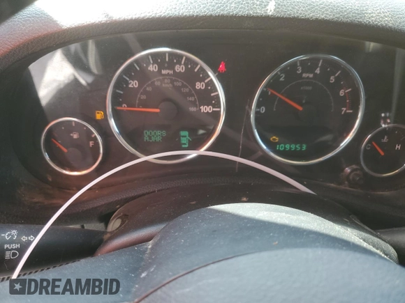 2014 Jeep Wrangler Unlimited Sahara with VIN 1C4BJWEG1EL226066, listed as a Copart auction lot 54003045 with 109,953 mi miles and Clean Title. Bid and sale history available at carsss.com. Image 9.