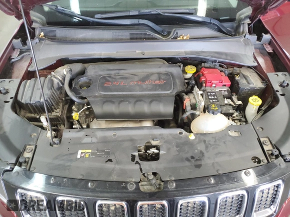2021 Jeep Compass Freedom with VIN 3C4NJDAB6MT537376, listed as a Copart auction lot 54901395 with 31,164 mi miles and Salvage Title. Bid and sale history available at carsss.com. Image 12.