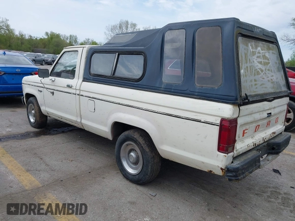 1985 Ford Ranger with VIN 1FTCR10S8FUA23702, listed as a IAAI auction lot 42017521 with 12,320 mi miles and . Bid and sale history available at DreamBid. Image 3.