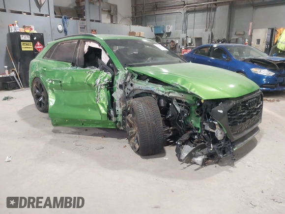 2021 Audi RS Q8 z VIN WU1ARBF11MD023634, wystawiony jako IAAI lot #41265556 z przebiegiem 16 042 mil mil oraz . Historia ofert i sprzedaży dostępna na DreamBid. Obrazek 1.