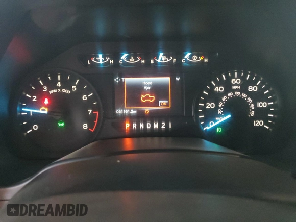 2020 Ford F-150 XL with VIN 1FTEX1CB7LKD45412, listed as a Copart auction lot 56198045 with 51,161 mi miles and Salvage title. Bid and sale history available at DreamBid. Image 9.