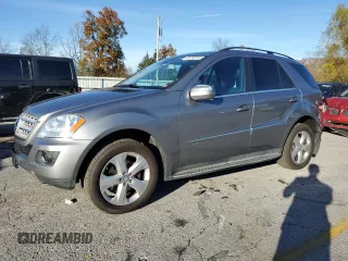 2010 Mercedes-Benz M 350 with VIN 4JGBB2FB1AA597786, listed as a Copart auction lot 80268194 with 103,808 mi miles and Salvage Title. Bid and sale history available at DreamBid. Image 1.