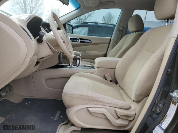 2015 Nissan Pathfinder Platinum with VIN 5N1AR2MN4FC608022, listed as a Copart auction lot 42401295 with 190,722 mi miles and Salvage Title. Bid and sale history available at carsss.com. Image 7.