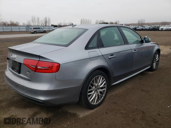 2015 Audi A4 Komfort с VIN WAUBFCFL4FN003714, выставлен на аукционе Copart как лот 81645754 с пробегом 210 114 миль миль и Списание • Salvage title. История ставок и продаж доступна на DreamBid. Изображение 3.