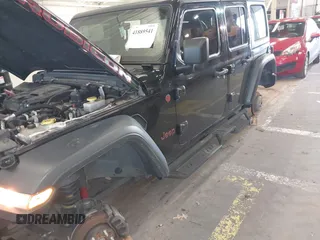 2022 Jeep Wrangler Unlimited Rubicon с VIN 1C4HJXFN8NW242079, выставлен на аукционе IAAI как лот 41889541 с пробегом 36 944 миль миль и . История ставок и продаж доступна на DreamBid. Изображение 6.