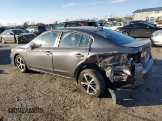 2021 Subaru Impreza Premium with VIN 4S3GKAV67M3604791, listed as a Copart auction lot 88542615 with 24,821 mi miles and Salvage title. Bid and sale history available at DreamBid. Image 2.