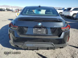 2022 BMW 2 Series 230i with VIN 3MW23CM0XN8C60153, listed as a Copart auction lot 46167625 with 34,351 mi miles and Salvage Title. Bid and sale history available at carsss.com. Image 6.