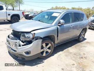 2017 Jeep Compass High Altitude with VIN 1C4NJDEB9HD111929, listed as a IAAI auction lot 42597303 with Not provided miles and . Bid and sale history available at DreamBid. Image 17.
