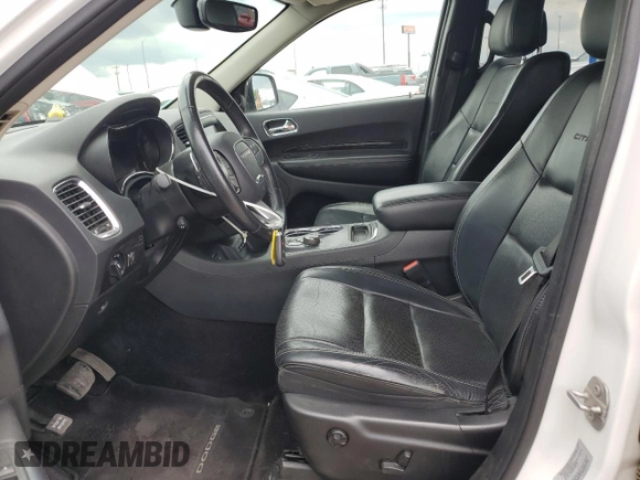 2017 Dodge Durango Citadel with VIN 1C4RDJEGXHC659835, listed as a Copart auction lot 61810635 with 108,538 mi miles and Salvage title. Bid and sale history available at DreamBid. Image 7.