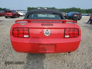 2007 Ford Mustang Deluxe with VIN 1ZVFT84N475327789, listed as a Copart auction lot 59696285 with 192,049 mi miles and Salvage title. Bid and sale history available at DreamBid. Image 6.