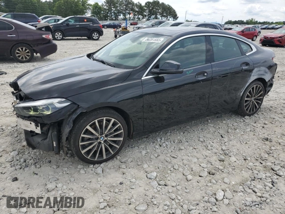 2021 BMW 2 Series 228i xDrive z VIN WBA73AK07M7H22488, wystawiony jako Copart lot #56281555 z przebiegiem 56 412 mil mil oraz Szkoda całkowita • Salvage title. Historia ofert i sprzedaży dostępna na DreamBid. Obrazek 1.