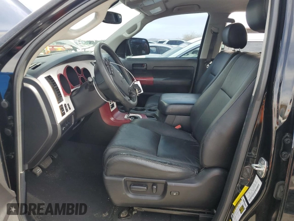 2013 Toyota Tundra with VIN 5TFDW5F17DX307031, listed as a Copart auction lot 49740825 with 113,917 mi miles and Salvage title. Bid and sale history available at DreamBid. Image 7.