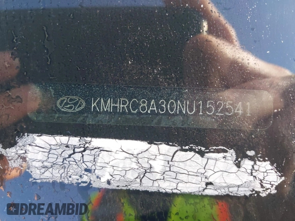 2022 Hyundai Venue Limited с VIN KMHRC8A30NU152541, выставлен на аукционе IAAI как лот 41363702 с пробегом 53 137 миль миль и . История ставок и продаж доступна на DreamBid. Изображение 9.