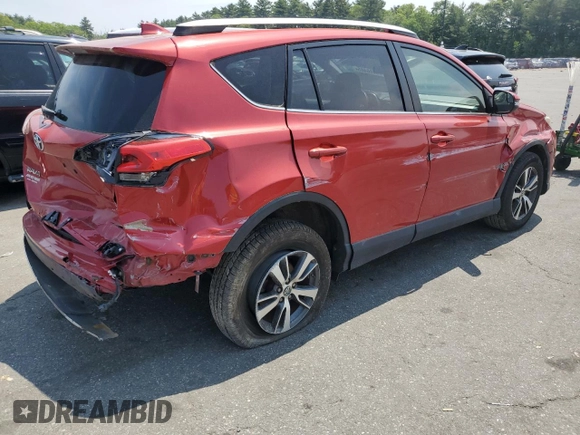2016 Toyota RAV4 XLE z VIN JTMRFREV9GJ089196, wystawiony jako Copart lot #59886465 z przebiegiem Nie podano mil oraz Szkoda całkowita • Salvage title. Historia ofert i sprzedaży dostępna na DreamBid. Obrazek 3.