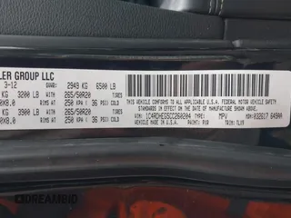 2012 Dodge Durango Citadel with VIN 1C4RDHEG5CC260204, listed as a IAAI auction lot 41456420 with 243,085 mi miles and . Bid and sale history available at DreamBid. Image 9.