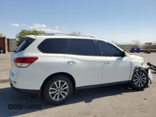 2016 Nissan Pathfinder S with VIN 5N1AR2MN5GC665783, listed as a Copart auction lot 72045174 with 96,330 mi miles and Salvage title. Bid and sale history available at DreamBid. Image 3.