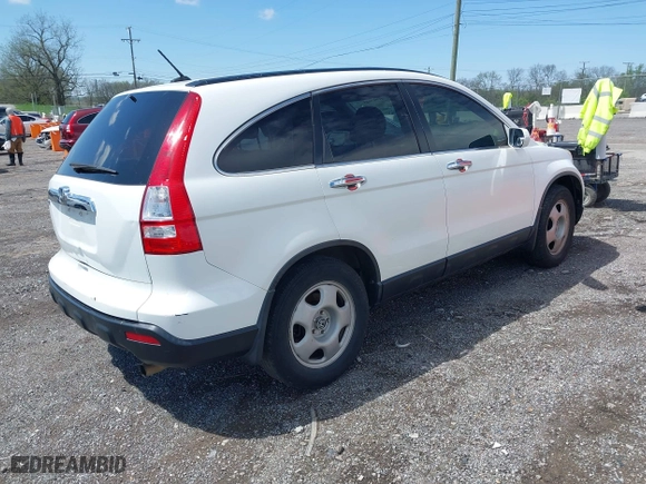 2008 Honda CR-V EX-L with VIN JHLRE38728C037625, listed as a IAAI auction lot 41943645 with 135,698 mi miles. Bid and sale history available at carsss.com. Image 4.