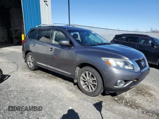 2015 Nissan Pathfinder SV with VIN 5N1AR2MM8FC694538, listed as a Copart auction lot 54192395 with 255,344 mi miles and Clean Title. Bid and sale history available at carsss.com. Image 4.