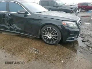 2015 Mercedes-Benz S 550 with VIN WDDUG8FB8FA080564, listed as a Copart auction lot 59887535 with 107,267 mi miles and Clean title. Bid and sale history available at DreamBid. Image 13.