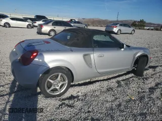 2001 Toyota MR2 z VIN JTDFR320710037319, wystawiony jako Copart lot #83427794 z przebiegiem 250 713 mil mil oraz Szkoda całkowita • Salvage title. Historia ofert i sprzedaży dostępna na DreamBid. Obrazek 3.