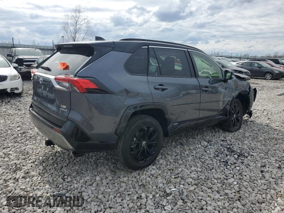 2024 Toyota RAV4 Hybrid XSE with VIN JTME6RFV8RD553156, listed as a Copart auction lot 50163185 with 10,559 mi miles and Salvage Title. Bid and sale history available at carsss.com. Image 3.