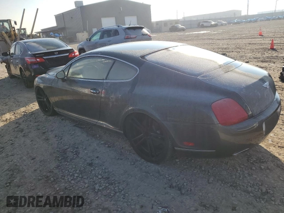 2005 Bentley Continental GT GT z VIN SCBCR63W45C027121, wystawiony jako Copart lot #89028465 z przebiegiem Nie podano mil oraz Czysty tytuł • Clean title. Historia ofert i sprzedaży dostępna na DreamBid. Obrazek 2.