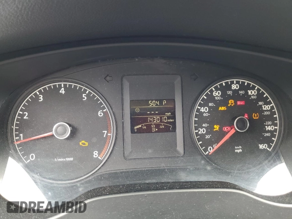2014 Volkswagen Jetta S with VIN 3VW2K7AJ8EM231099, listed as a Copart auction lot 65752605 with 143,010 mi miles and Salvage title. Bid and sale history available at DreamBid. Image 9.