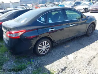 2014 Nissan Sentra SV with VIN 3N1AB7AP7EL697215, listed as a IAAI auction lot 41903464 with 124,977 mi miles. Bid and sale history available at carsss.com. Image 4.