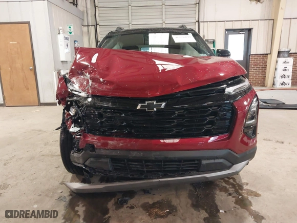 2025 Chevrolet Equinox FWD LT with VIN 3GNAXHEG8SL103975, listed as a IAAI auction lot 41558699 with 10,522 mi miles. Bid and sale history available at carsss.com. Image 12.