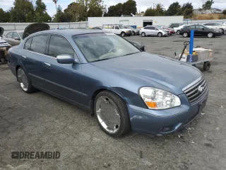 2005 Infiniti Q45 z VIN JNKBF01A85M101123, wystawiony jako Copart lot #72220124 z przebiegiem 111 464 mil mil oraz Szkody całkowita. Historia ofert i sprzedaży dostępna na DreamBid. Obrazek 4.
