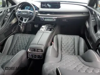 2024 Genesis G80 2.5T with VIN KMTGA4SC6RU227422, listed as a Copart auction lot 74875034 with 14,575 mi miles and Salvage Title. Bid and sale history available at DreamBid. Image 8.