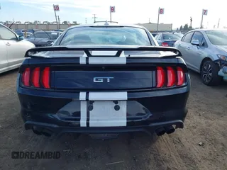2021 Ford Mustang GT with VIN 1FA6P8CF5M5133808, listed as a IAAI auction lot 41500470 with 43,952 mi miles. Bid and sale history available at carsss.com. Image 17.