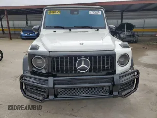 2020 Mercedes-Benz G with VIN W1NYC7HJ1LX353898, listed as a Copart auction lot 77526604 with 41,978 mi miles and Salvage Title. Bid and sale history available at carsss.com. Image 5.