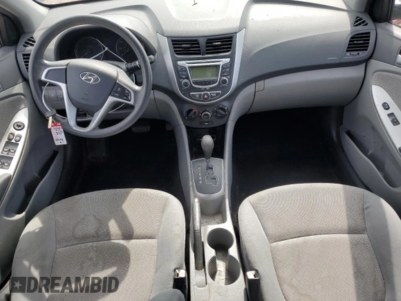 2012 Hyundai Accent GS with VIN KMHCT5AE9CU016105, listed as a Copart auction lot 55514584 with 169,858 mi miles and Salvage title. Bid and sale history available at DreamBid. Image 8.