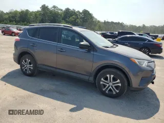 2017 Toyota RAV4 LE with VIN 2T3BFREV0HW656450, listed as a Copart auction lot 61495335 with 45,723 mi miles and Salvage title. Bid and sale history available at DreamBid. Image 4.