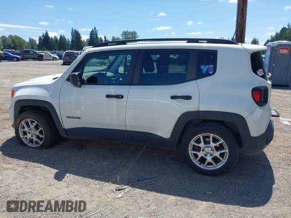 2020 Jeep Renegade Jeepster with VIN ZACNJBAB0LPL23586, listed as a IAAI auction lot 42632554 with 81,486 mi miles and . Bid and sale history available at DreamBid. Image 14.