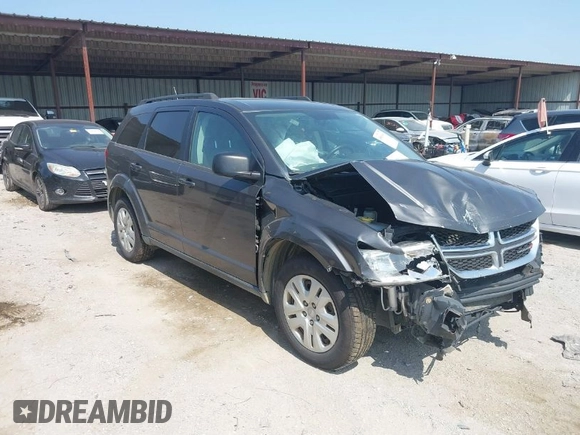 2016 Dodge Journey SE with VIN 3C4PDCAB6GT107930, listed as a IAAI auction lot 39819193 with 113,725 mi miles. Bid and sale history available at carsss.com. Image 1.