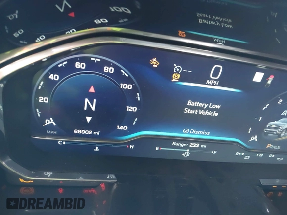 2022 Chevrolet Silverado 1500 RST with VIN 3GCUDEETXNG583752, listed as a IAAI auction lot 41809678 with 68,902 mi miles and . Bid and sale history available at DreamBid. Image 7.