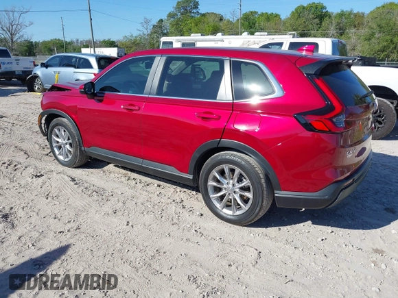 2023 Honda CR-V EX-L with VIN 2HKRS4H7XPH414555, listed as a IAAI auction lot 41782571 with 16,233 mi miles. Bid and sale history available at carsss.com. Image 3.