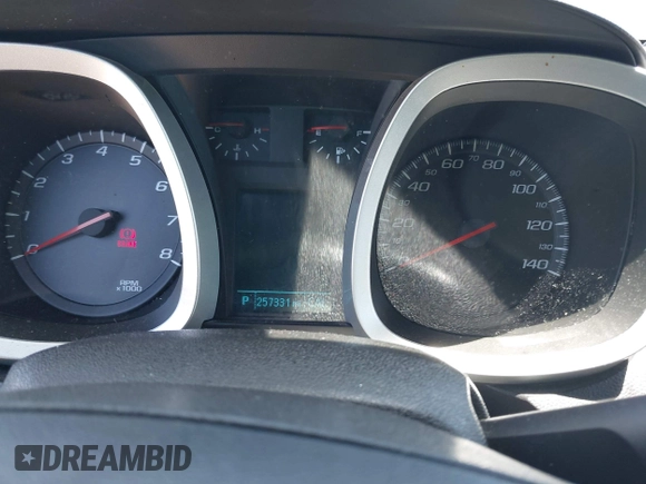 2012 Chevrolet Equinox 1LT z VIN 2GNALDEK1C6156368, wystawiony jako IAAI lot #42323337 z przebiegiem 257 331 mil mil oraz . Historia ofert i sprzedaży dostępna na DreamBid. Obrazek 7.