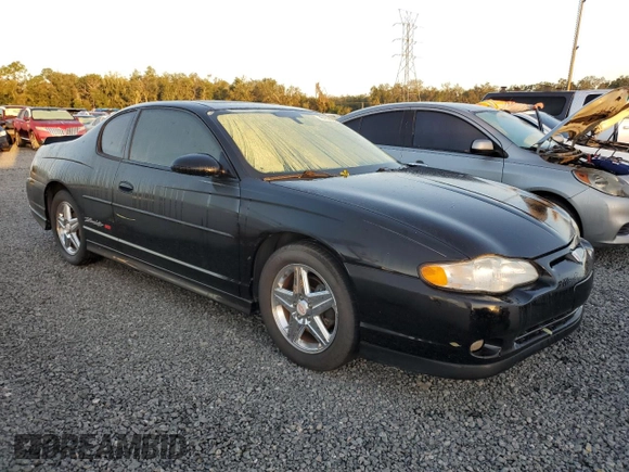 2004 Chevrolet Monte Carlo SS Supercharged with VIN 2G1WZ121949322717, listed as a Copart auction lot 76152964 with 85,427 mi miles and Salvage Title. Bid and sale history available at carsss.com. Image 4.