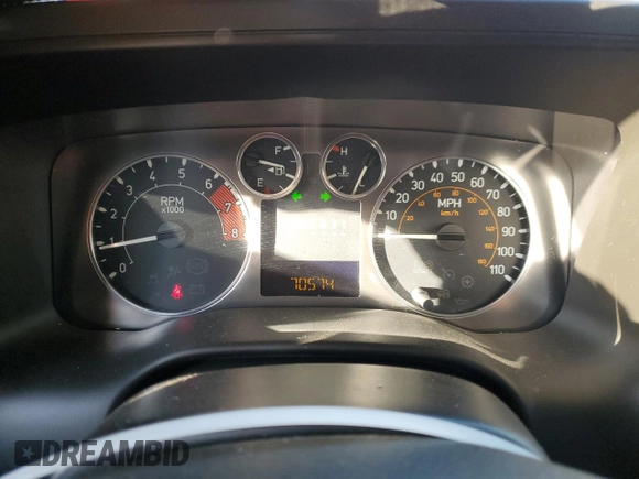 2007 Hummer H3 SUV with VIN 5GTDN13E578129596, listed as a Copart auction lot 84348604 with 70,574 mi miles and Salvage Title. Bid and sale history available at DreamBid. Image 9.
