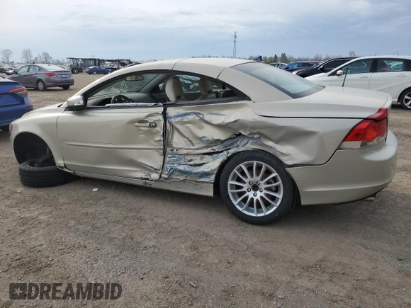2008 Volvo C70 с VIN YV1MC67268J043468, выставлен на аукционе Copart как лот 53851685 с пробегом 85 882 миль миль и Списание • Salvage title. История ставок и продаж доступна на DreamBid. Изображение 2.
