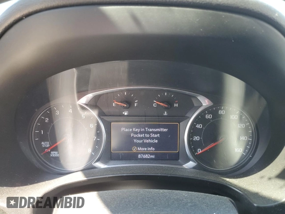2020 GMC Terrain SLT z VIN 3GKALPEV3LL243810, wystawiony jako Copart lot #52027375 z przebiegiem 87 682 mil mil oraz Czysty tytuł • Clean title. Historia ofert i sprzedaży dostępna na DreamBid. Obrazek 9.