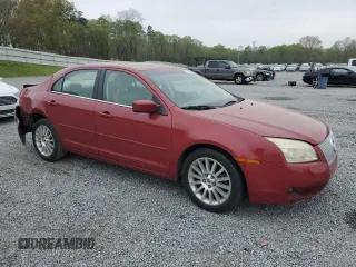 2006 Mercury Milan Premier with VIN 3MEFM08Z06R662458, listed as a Copart auction lot 51348245 with 210,545 mi miles and Salvage Title. Bid and sale history available at carsss.com. Image 4.