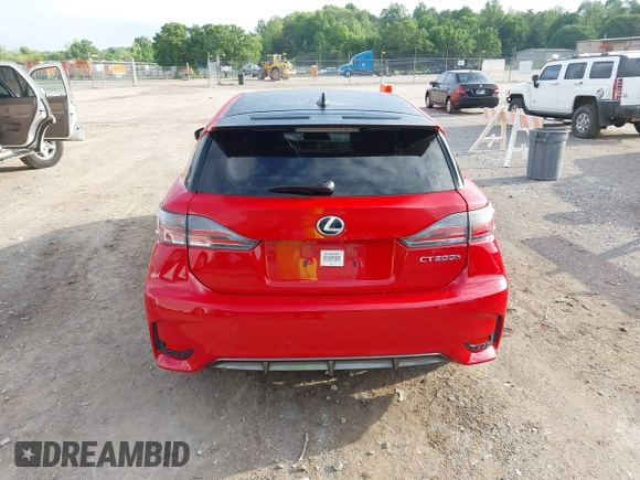 2014 Lexus CT 200h z VIN JTHKD5BH3E2178881, wystawiony jako IAAI lot #42188206 z przebiegiem 112 096 mil mil oraz . Historia ofert i sprzedaży dostępna na DreamBid. Obrazek 16.